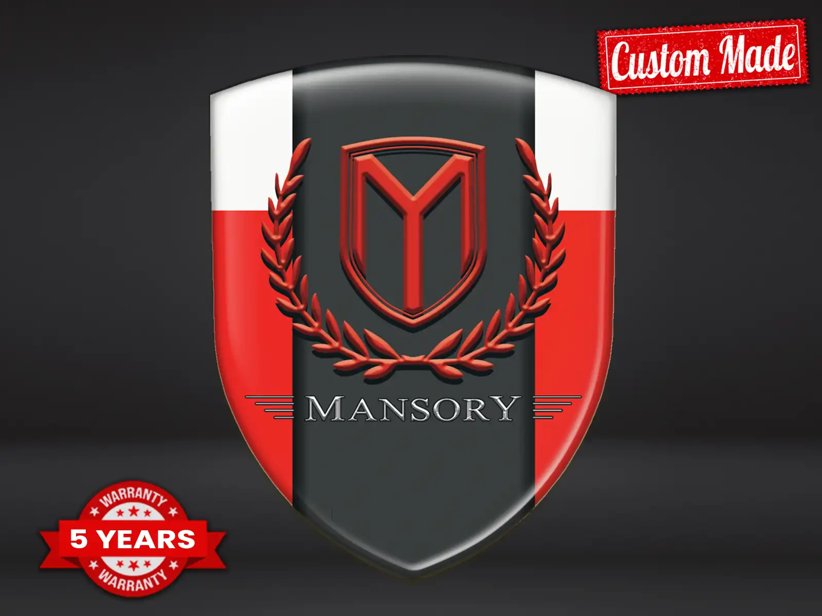 Mansory Emblèmes Marques Auto Limité Qualité Personnalisable